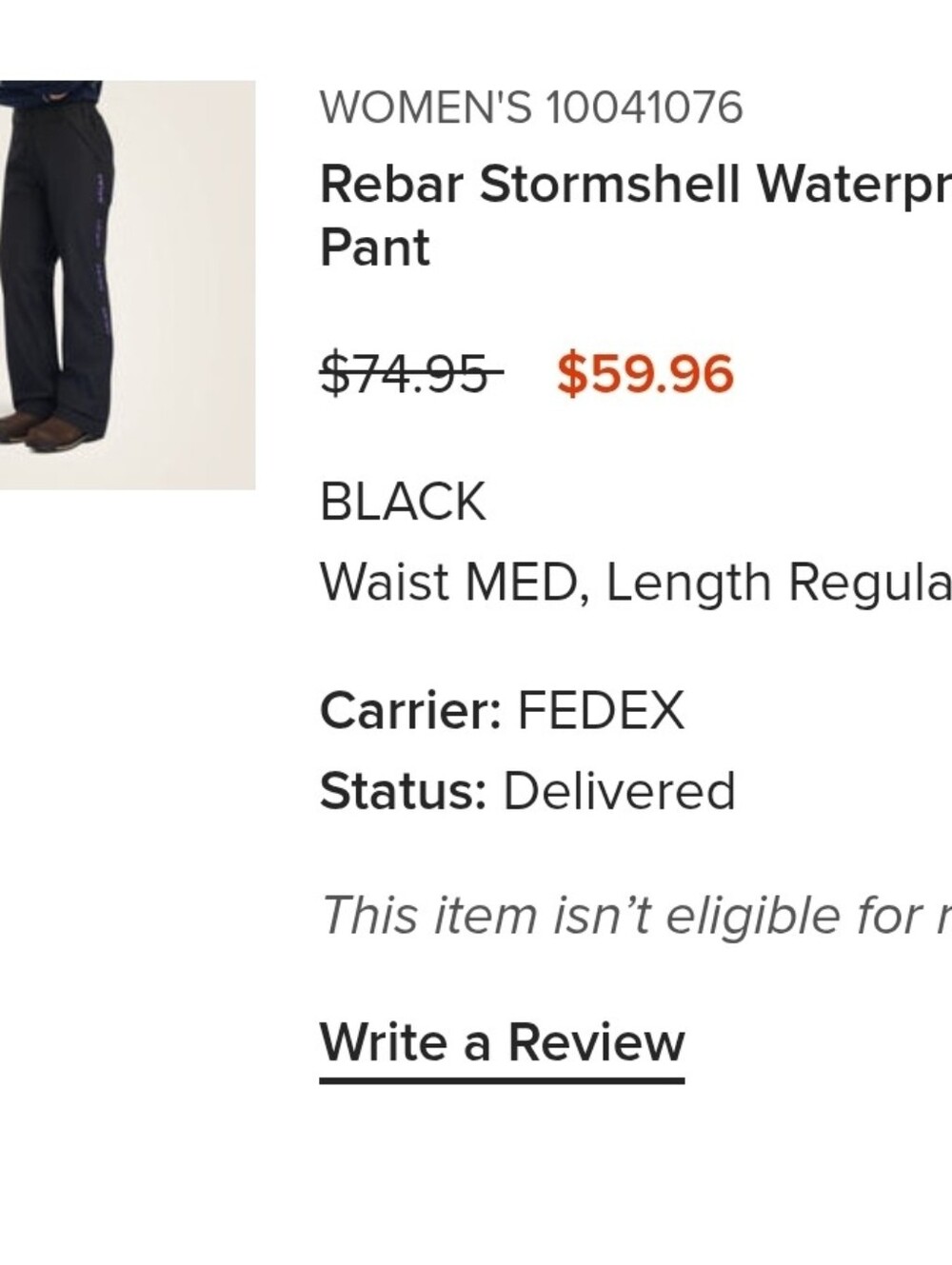 Waterproof Ariat Pants - Picture 6 of 6
